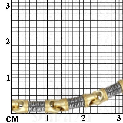 цепь "псалом 90" серебро 925 пробы с золочением (арт. 40.901)